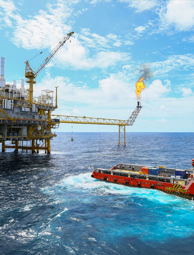 Marine fartøyer og offshore -plattformer